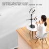 Overhead Phone Mount, Overhead Camera Mount Tripod Stand, Adjustable Phone Arm Stand, Desk Tripod for Video Recording, Live Streaming view 2