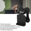 Speaker Wall Mount, Heavy Duty Speaker Wall Mount Bracket with Horizontal Adjustment, Universal Bookshelf Speaker Mounting Bracket for HW Q990B Wall Rear Surround Speakers view 3