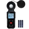 Digital Illuminance Light Meter Tester 200,000Lux Meter (18,500FC) Luxmeter Lighting Intensity Brightness Measurement Tool for Indoor Outdoor Grow Plants Film Photography lumens LED Photometer view 1