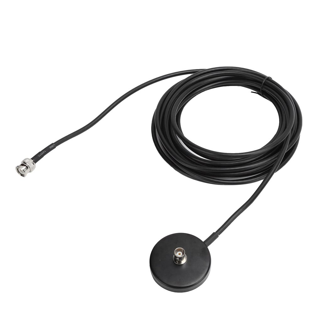 WT60 Magnetic Mount Base with PVC Antenna, BNC Female & Male Cable for Handheld Antenna