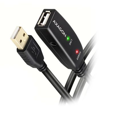AXAGON ADR-215 aktives USB 2.0 Verlngerungskabel, USB-A Stecker/Buchse - 15m