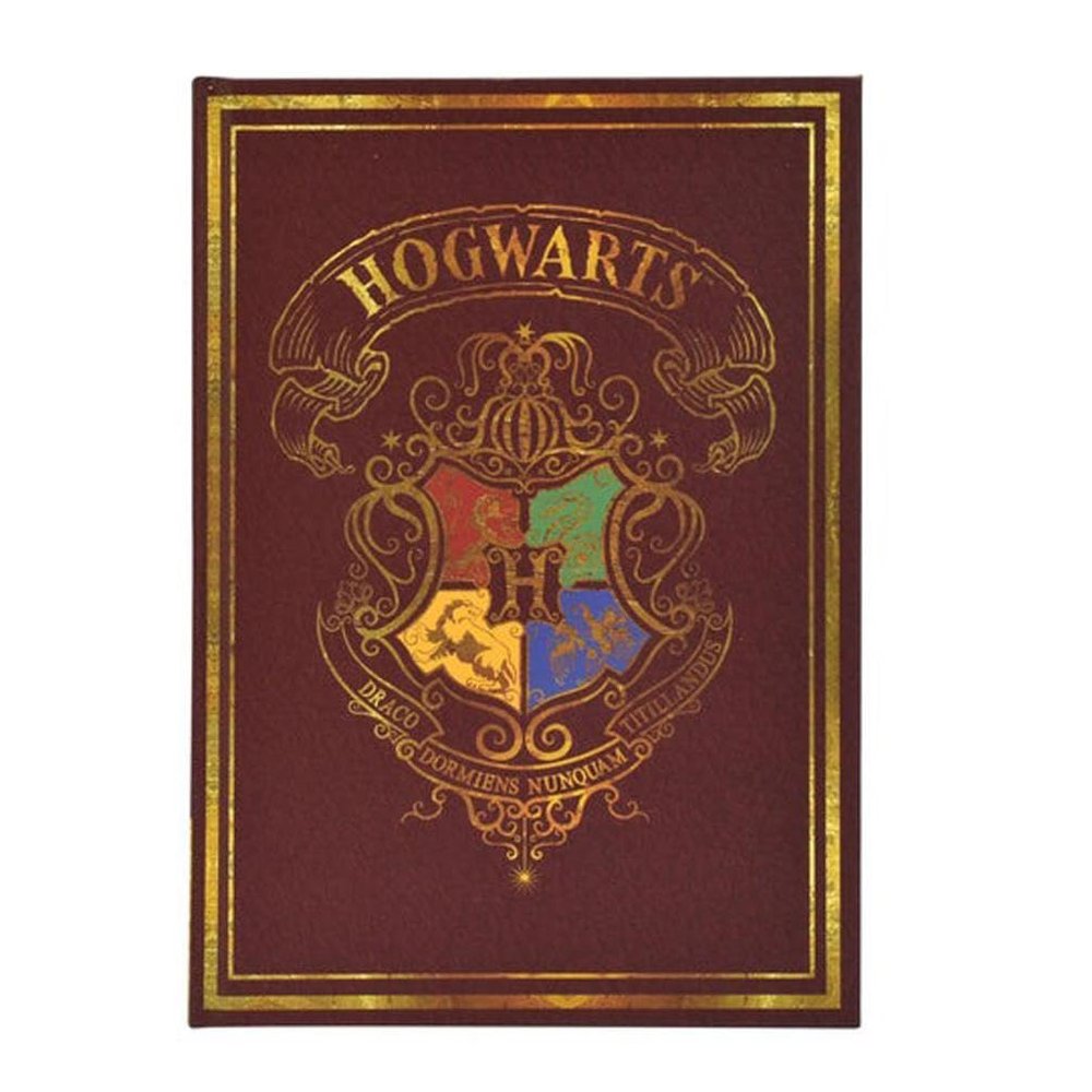 Blue Sky Studios Harry Potter bloc-notes A5 Red Colourful Crest (carton de 6)