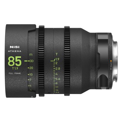 NiSi 85mm Athena Prime Full Frame Cinema Lens T1.9 (RF Mount)