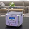 Jensen CD-660 Portable Stereo CD Player Boombox with Bluetooth | FM Radio | USB | Aux-in Headphone Jack | CD-R/RW MP3 Playback | (Lavender Purple) view 4