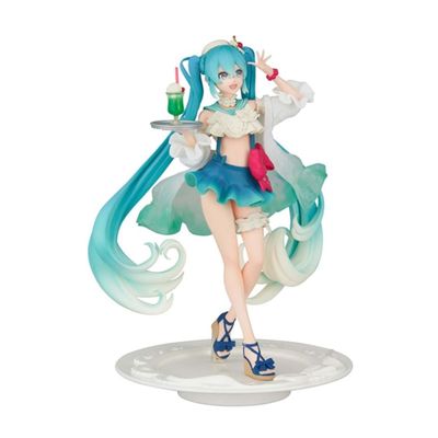 Hatsune Miku Statuette PVC Hatsune Miku SweetSweets Series Melon Soda Float 18 cm
