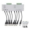 8CH HD BNC Male to UTP Cable Adapter CCTV Passive Video Balun Power Adapter Connector Surveillance System Converter view 2