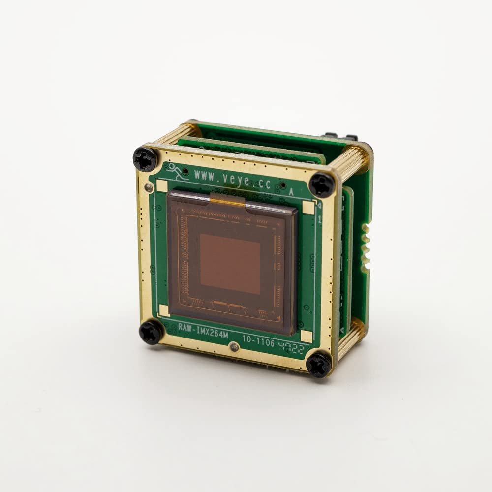 DirectNine Basics 5MP Global Shutter Machine Vision MIPI CSI-2 Camera, MV-MIPI-IMX264M for Raspberry Pi, Jetson NX and Nano