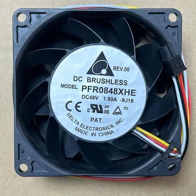 1PC PFR0848XHE Fan 80 * 80 * 38mm 48V 1.50A 4pin