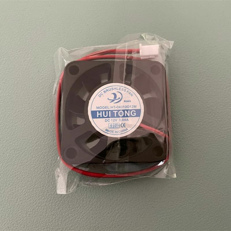 1PC New HT-04010D12M 12V 0.08A 4CM 2-Wire Cooling Fan