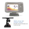 Akozon Fish Finder Mount Base, 360 Rotating, Universal Boat Fish Finder Electronics Mount view 2