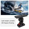 Akozon Fish Finder Mount Base, 360 Rotating, Universal Boat Fish Finder Electronics Mount view 4