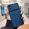 Camera Lens Protection Liquid Silicone Case on for iPhone 11 12 Pro Max 8 7 6 Plus Xr Xs Max X 14 13 12 Lens Push and Pull Cover,drak Blue,on iPhone XR view 1