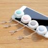KONIEE Mobile Screen Wiping, Cleaning, Wiping Glasses, Lens Wiping, Buckskin Cloth Tool Hanging Blue view 2
