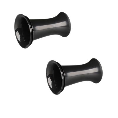 KROYWACHS 2PCS Speaker Bass Tube Accessories Reflex Port Plastic for 8-12 inch Car DJ Speaker Subwoofer HiFi Home Theater Professional Audio Woofer Diameter 111 * 160mm