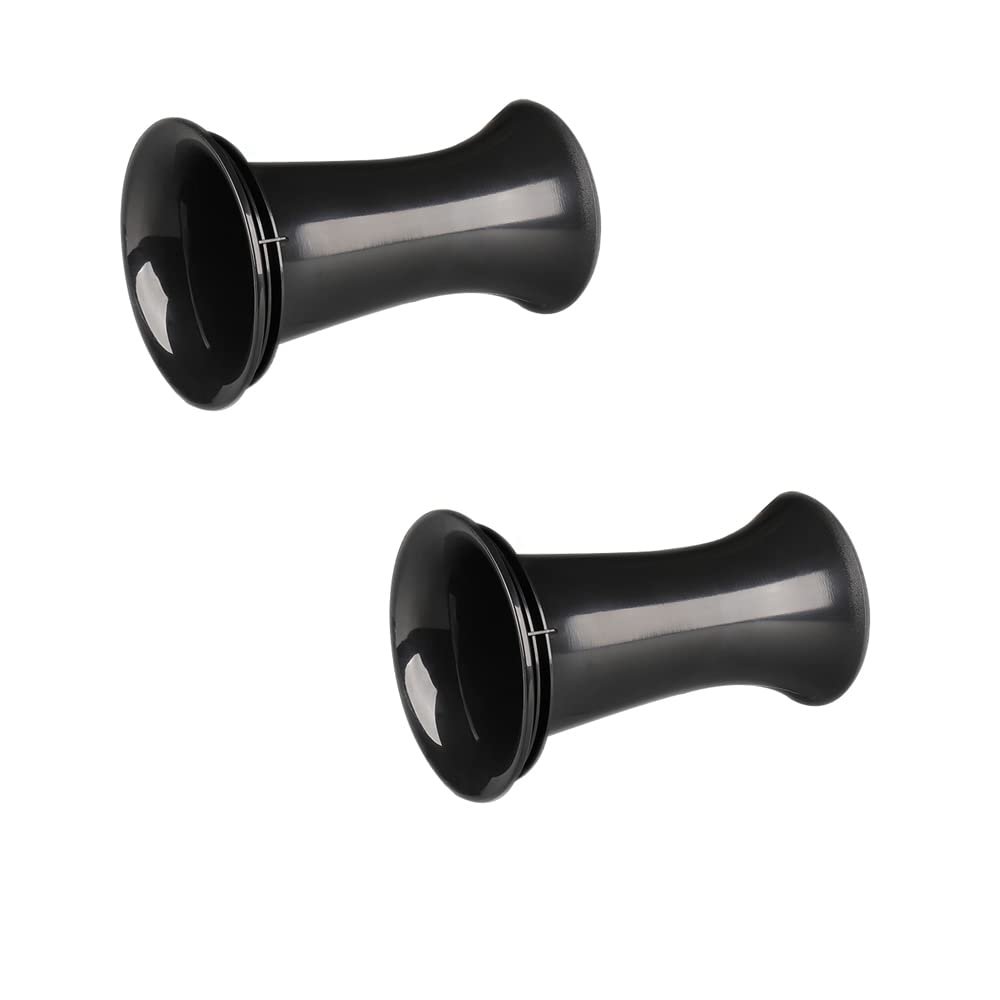 KROYWACHS 2PCS Speaker Bass Tube Accessories Reflex Port Plastic for 8-12 inch Car DJ Speaker Subwoofer HiFi Home Theater Professional Audio Woofer Diameter 111 * 160mm