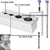 Bisrollnaa Vise Clamp Block Shaft Clamp for Grip & Grip 2 Damper Rebuild on Fox 32 34 36 38 40, Silver view 3