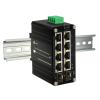 Industrial    Gigabit Fiber Switch Web Management Switch with 100/1000M Adaptive   Slots Din Rail Small Smart Network Switch Support QOS, VLAN, IGMP -  view 1