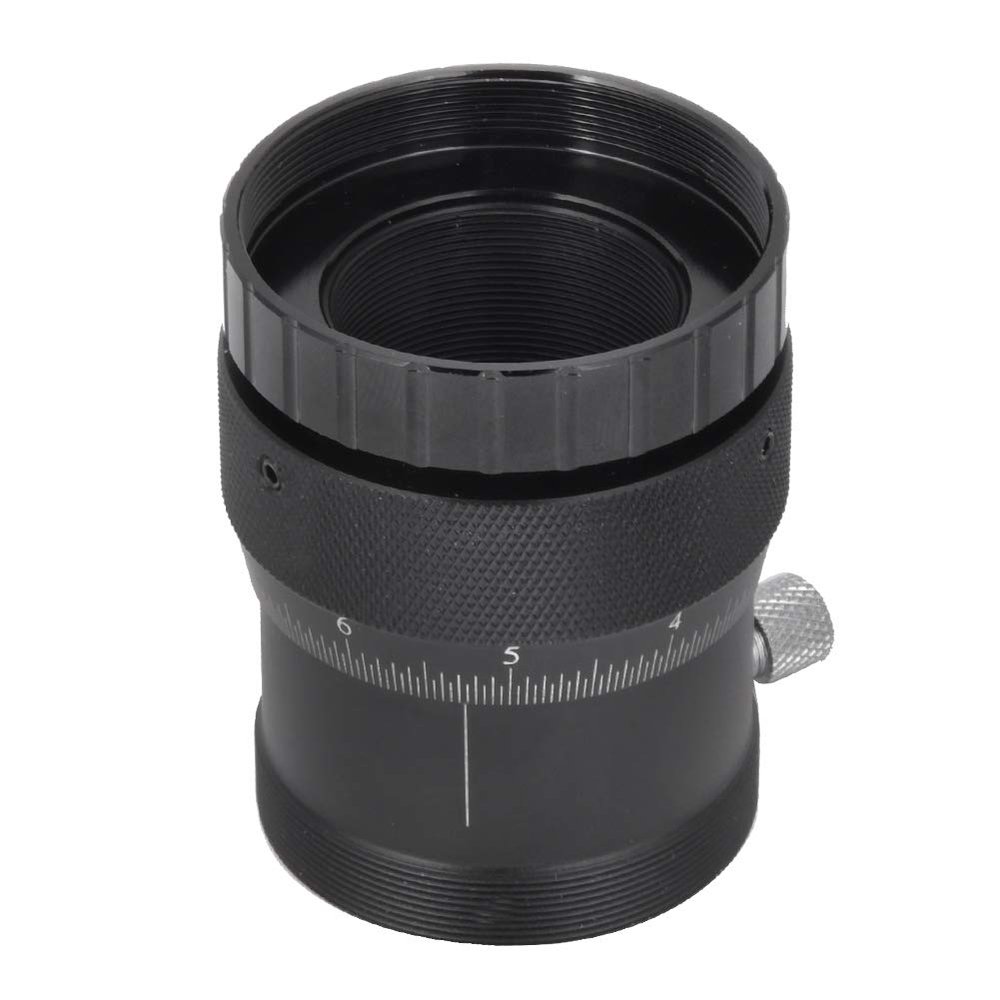 1.25" Helical Micro Focuser, Aluminium Alloy T Interface Double Helical Focuser 10mm Focusing Stroke for Astronomical Telescope