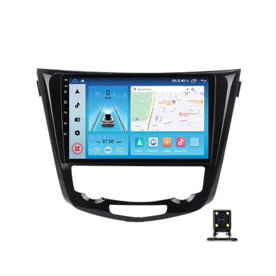PUFYA Double Din Car Navigation Stereo 9 Inch Car Radio Touch Screen MP5 Player for Nissan X-Trail 3 T32/Qashqai 2 J11 2013~2022 with GPS/Bluetooth/WiFi/USB/FM Radio/Mirror Link/Carplay/Auto,M700s