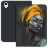 African American Black Woman Beauty Abstract Case for iPad iPad Mini 5/4/3/2/1(7.9- Inch) iPad Mini 6 (8.3-inch, 2021) with Pencil Holder, Protective Case with Soft TPU Back, Auto Sleep/Wake Cover view 1