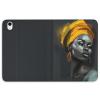 African American Black Woman Beauty Abstract Case for iPad iPad Mini 5/4/3/2/1(7.9- Inch) iPad Mini 6 (8.3-inch, 2021) with Pencil Holder, Protective Case with Soft TPU Back, Auto Sleep/Wake Cover view 4