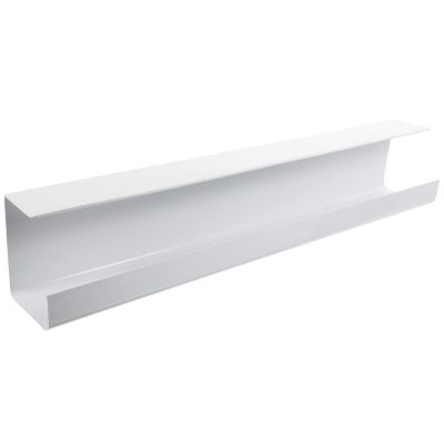 Alipis under Desk Tray No Drill Wire Organizer for Efficient Cord Storage for White Small and Easy Install