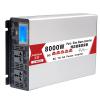 5000W,6000W,8000W Heavy Duty Pure Sine Wave Power Inverter peak-10000W,DC 12V/24V/48V/60V to 110V/220V,2xAC,1xUSB Port,LED Digital Display,8000-12VTO220V view 1