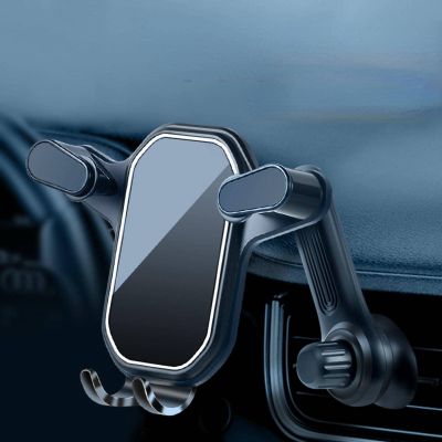 HDEKER Car Gravity Mobile Phone Bracket Large Suction Cup Navigation Bracket 360 Degrees Rotation