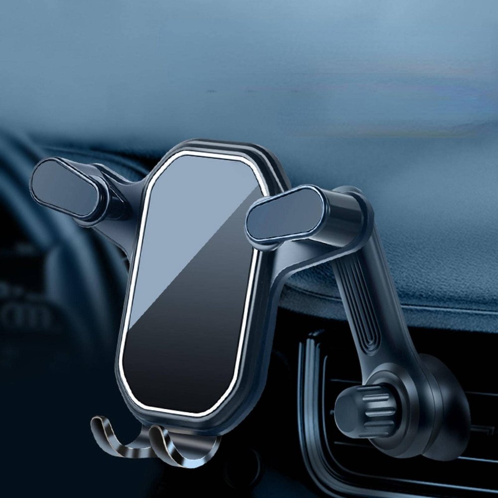 HDEKER Car Gravity Mobile Phone Bracket Large Suction Cup Navigation Bracket 360 Degrees Rotation