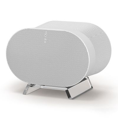 HeyMoonTong Acrylic Table Stand for Sonos ERA 300 Wireless Speaker - Desktop Decorative Bracket Mounting Accessories for Sonos ERA 300 (Clear, 1-Pack)