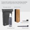 Boundless Audio Vinyl Record Cleaning Kit - 5-in-1 Vinyl Cleaning Kit Includes Velvet Record Brush, Stylus Cleaner, Cleaner Solution, Nylon Brush & Storage Bag view 3