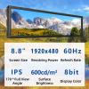 Yunseity 8.8 Inch Monitor, 480x1920 LCD, 170 Viewing Angle, Plug and Play view 2