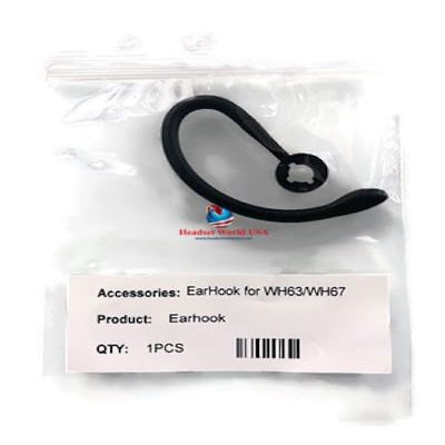Replacement Ear Hook for Yealink WH63/WH67 Headsets - 1 Ear Hook Headset World USA