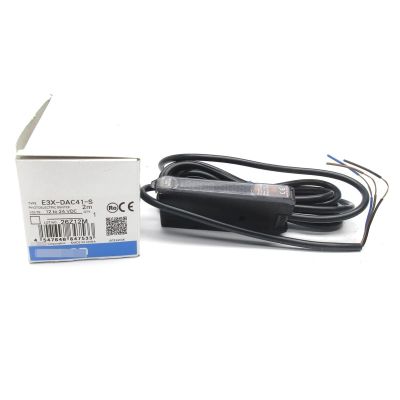 CBBEXP E3X-DAC41-S 2M Color Sensing Type Digital Fiber Amplifier E3XDAC41S 2M Sealed in Box 1 Year Warranty