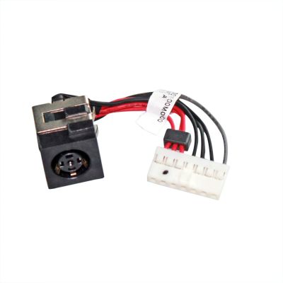 ALIXCE AC DC Power Jack Socket Cable Harness for Dell Alienware 14 R1 M14x, P/N: 5D8TK 05D8TK DC30100M000 P39G
