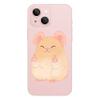 Cute Hamster Middle Finger Sticker - Gag Gift Novelty Funny Decal for Laptop Phones Cars Bumper (3" x 2.2") view 2