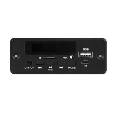 Car 12V Bluetooth Audio Receiver Decoder Board MP3 Player Module