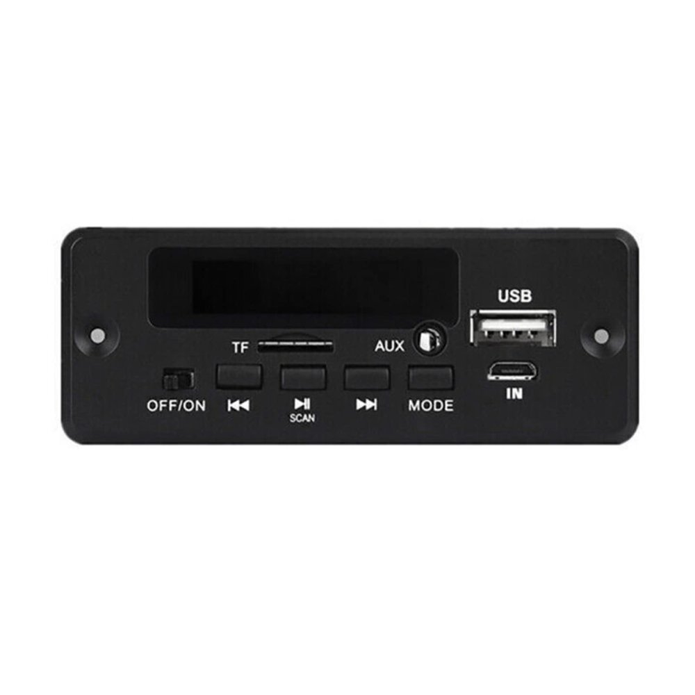 Car 12V Bluetooth Audio Receiver Decoder Board MP3 Player Module