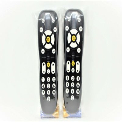(2-Pack) Replacement Remote Control for URC-2220-R Compatible with Cox Mini DTA Set-Top Boxes & Receivers (Renewed)