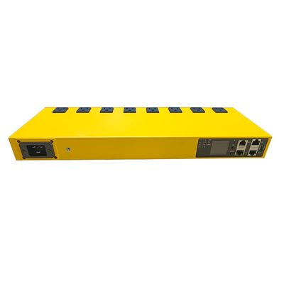 Smart PDU Cabinet Socket 8-Port 15 amps SSH telnet SNMP 485-TCP RTU Programming Development Network Remote Control Room Aging Rack Used (SNMP v1v2v3 telnet SSH Version)