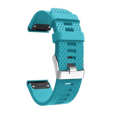 AEHON Replacement Soft Silicone Quick Release Watchband Strap For Garmin Fenix 7S 5S GPS Watch (Color : Dark blue, Size : Fenix 7S)