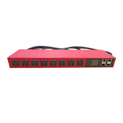 Smart PDU Cabinet Socket 8-Port 15 amps SSH telnet SNMP 485modbus- RTU Programming Development Network Remote Control Room Aging Rack Used (SNMP v1v2v3 telnet SSH Version)