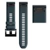 AEHON 26 22 20MM Watchband Strap For Garmin Fenix 7X 7 7S Watch Quick Release Silicone Easyfit Wrist Band Strap (Color : Navy, Size : 22MM Fenix 6 5 5plus) view 1