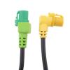 DAGIJIRD USB Car Switch Socket with Cable Replacement Part for RCD510 RCD310 for VW for Golf/for GTI/R MK5 MK6 for Jetta view 2