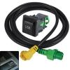 DAGIJIRD USB Car Switch Socket with Cable Replacement Part for RCD510 RCD310 for VW for Golf/for GTI/R MK5 MK6 for Jetta view 3