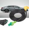 DAGIJIRD USB Car Switch Socket with Cable Replacement Part for RCD510 RCD310 for VW for Golf/for GTI/R MK5 MK6 for Jetta view 4