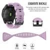 SCRUBY 26 22MM Silicone Quick Release Watchband Strap For Garmin Fenix 7X 7 6 6X Pro 5X 5Plus 3HR Smartwatch Easyfit Wristband Bracelet (Color : Red-01, Size : 26mm Fenix D2 3HR) view 4