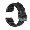 BUDAY 20 22 26mm Smart Leather Quick Release Replace Straps For Garmin Fenix 6 6S 6X Pro 5S 5 5X Plus 3 HR 935 945 Wristband (Color : Dark brown, Size : 20mm Fenix 6S 6SPro) view 3