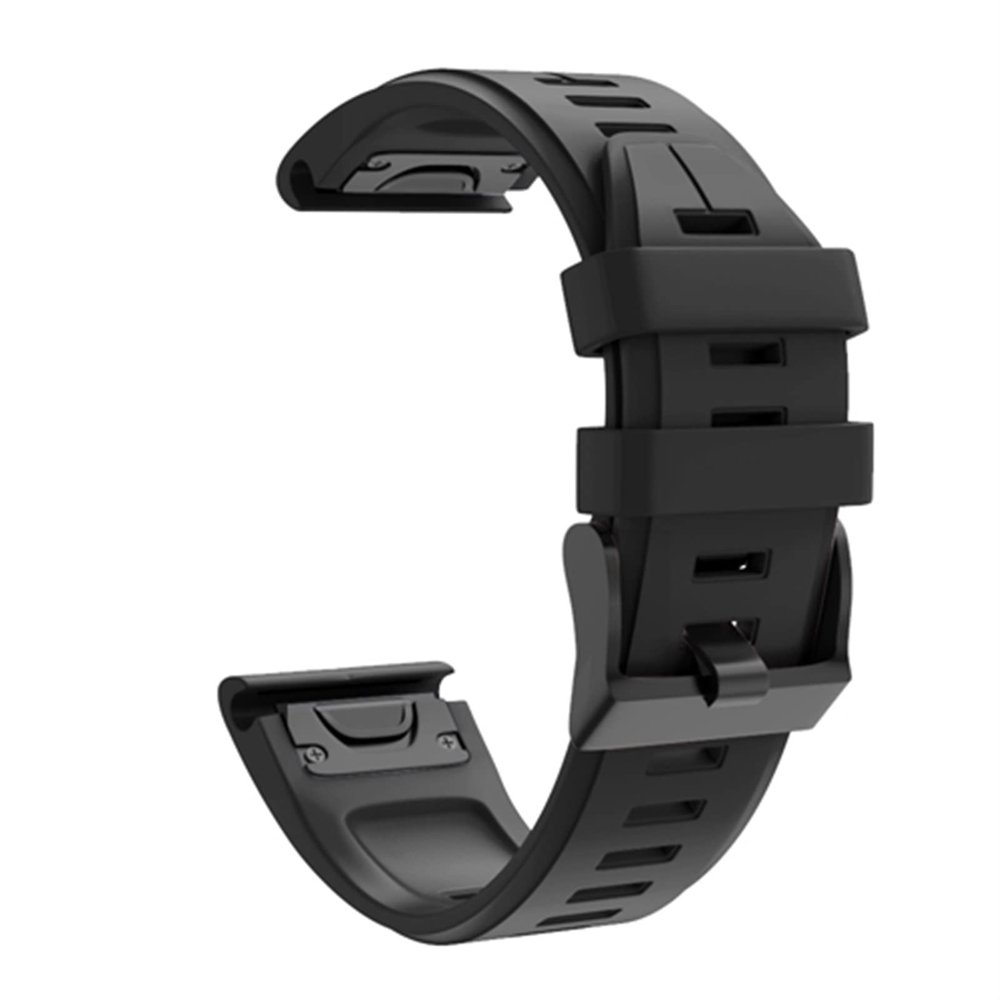 QPDRNC 26 22 20MM Watchband Strap for Garmin Fenix 7 7X 7S Watch Quick Release Silicone Easyfit Wrist Band Strap (Color : A, Size : 26mm Fenix 7X)