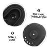 3 Pairs Silicone Ear Covers for Hair Dyeing, Salon Use view 3